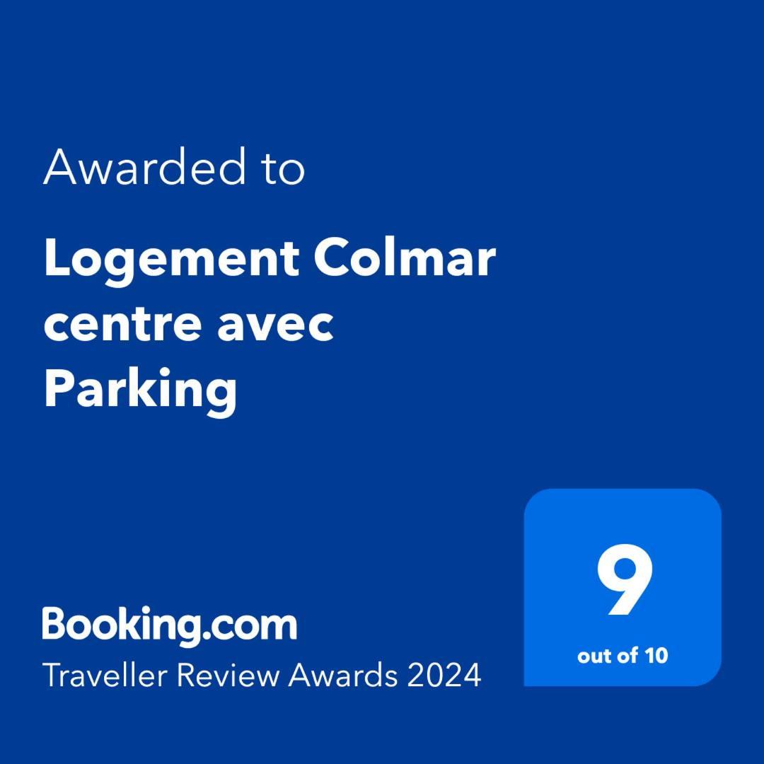 Logement Colmar Centre Avec Parking מראה חיצוני תמונה